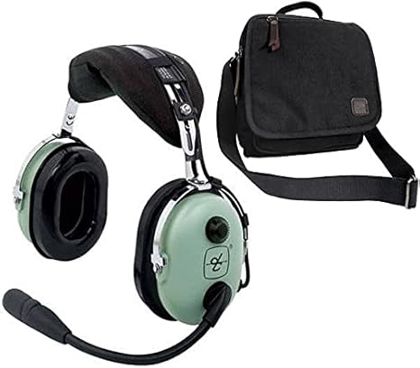 David Clark H10-13.4 Mono Headset & Headset Bag Combo