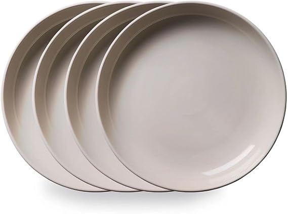 Corelle Stoneware 8.45"" Meal Bowls, Oatmeal, 4-pack, 1143261