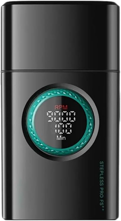 Men's Shaver, Electric Razor Professional Beard Trimmer Rechargeable Shaver Reciprocating Portable Shaving Machine for Men(Black)