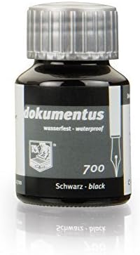 Rohrer & Klingner *Since 1892* dokumentus Black Document Ink, 50ml Bottle