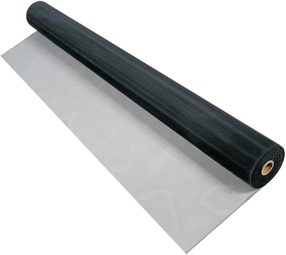 Phifer Aluminum Screen, 36" by 100', Black, 3001228