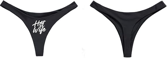 Womens Hotwife Bathing Suit Thong Bikini Bottoms