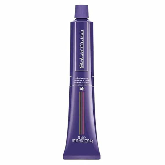 Salermvison Hair Coloring Cream #5.5 Light Brown Mahogany, 2.5 Ounce