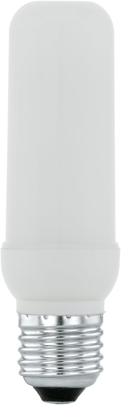 EGLO E27 LED Flame Effect Flame Light Bulb Tube Shape Warm White