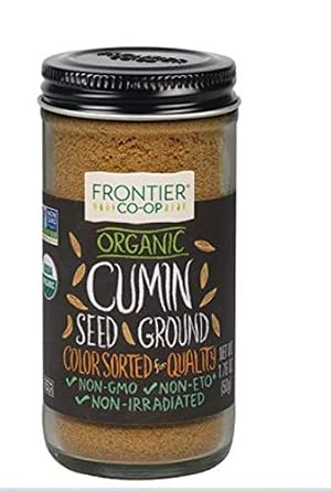 FRONTIER HERB: Organic Cumin Seed Ground Bottle, 1.76 oz