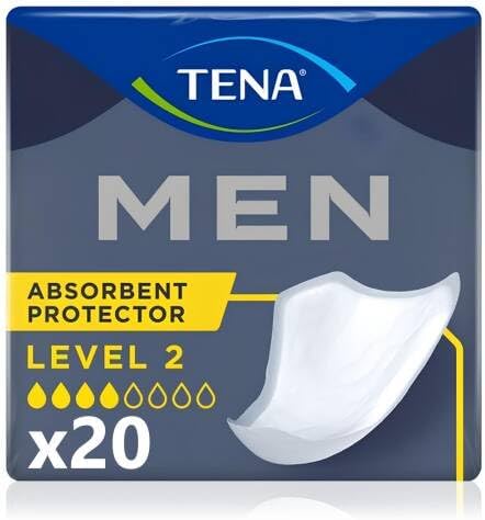 Tena Men Level 2 Erkek Mesane Pedi, 20 Adet