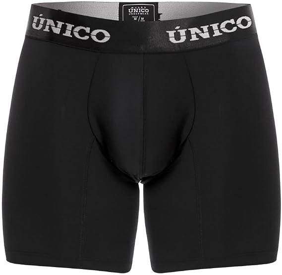 Mundo Unico Men Boxer Briefs Trunks Colombian Underwear Ropa Interior Colombiana de Hombre, Black, XXL