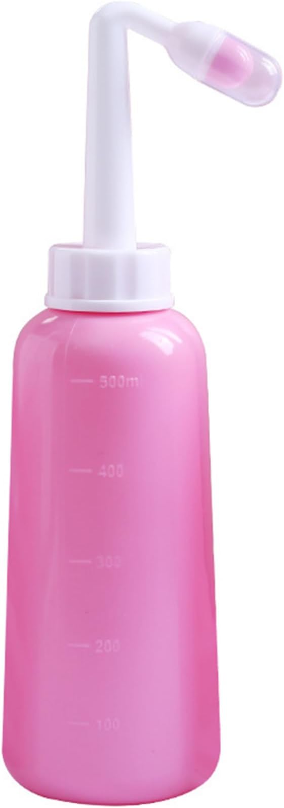 Perineal Bottle for Postpartum Care, 500ml Portable Upside Down Peri Bottle with Cover, Essential for New Moms Recovery & Cleaning