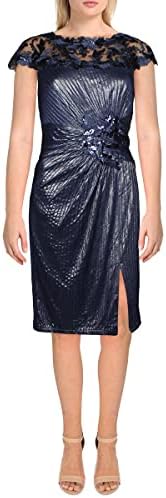Tadashi Shoji Womens Lace Cocktail Dress
