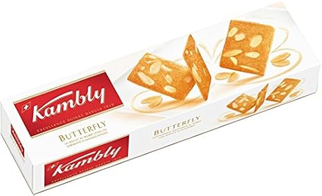 Kambly, Biscuit, Butterfly, 100 g. [Pack of 1 piece]