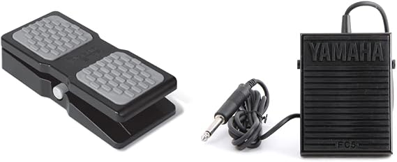 M-Audio EX-P Universal Expression Pedal + Yamaha FC5 Compact Sustain Pedal