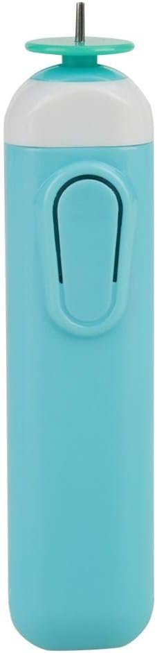 ViaGasaFamido Paper Quilling Pen, Electric Paper Winder DIY Craft Tool DIY Curling Paper Pen Slotted Paper Crafts Quilling Tool Electric Pen Labor Saving(Blue)