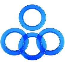 JOVITEC 4 Packs 7301111-0070A Flush Valve Seal Kit for American Standard Toilets, Compatible with Replacement Parts for Champion 4 Tank and Eljer Titan 4 Model toilets, Replace for 012611410444