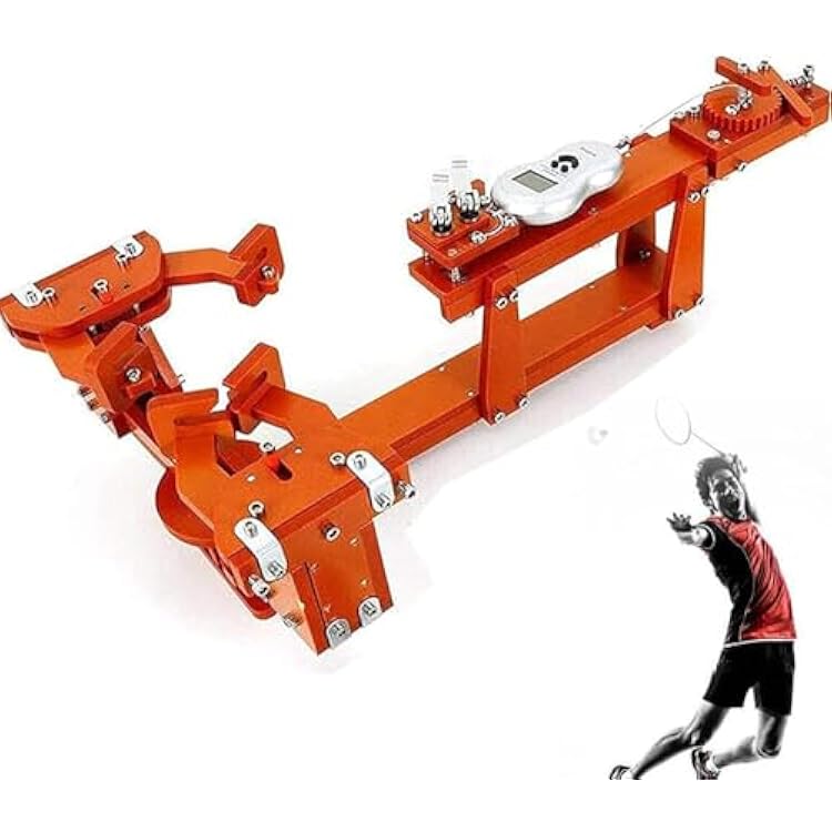 Racquet Stringing Machine, Winch Type Personal Pulling Threading Machine,Badminton Racket String Machine,Racket String Tools, Squash, Tennis or Badminton