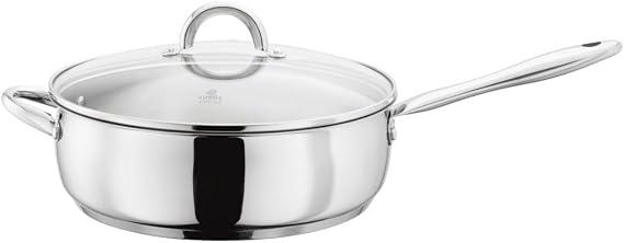 Judge Classic 28cm Saute Pan with Glass Lid