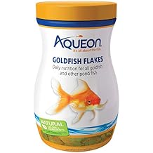 Aqueon Goldfish Fish Food Flakes, 7.12 Ounces