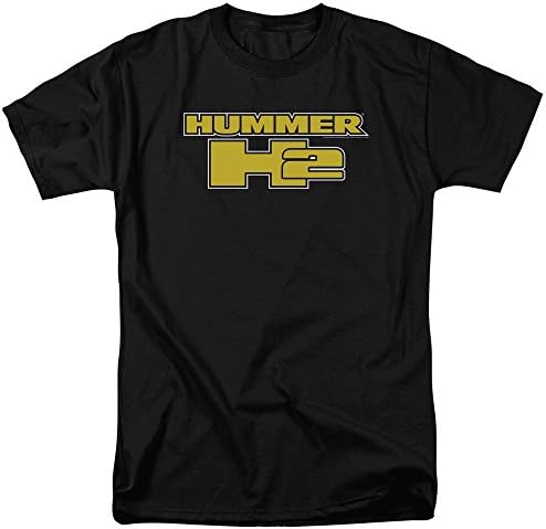 Hummer H2 Block Logo Unisex Adult T Shirt for Men and Women
