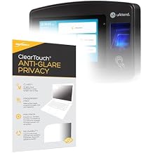 BoxWave Screen Protector Compatible with uAttend JR2000 - ClearTouch Anti-Glare Privacy (2-Pack), Privacy Screen Protector Flexible Film Anti-Glare