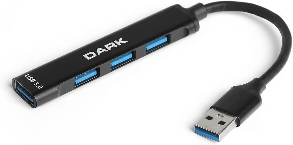 Dark Connect Master X4 USB-A to 3 Port USB2.0, 1 Port USB3.0 HUB DK-AC-USB310