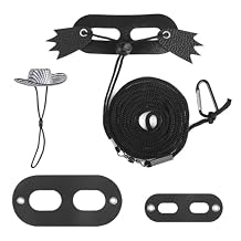 Bearded Dragon Leash Harness Set, Halloween Lizard Leash Wings Costume S/M/L 3 Sizes Reptile Harness Clothes with Cowboy Hat for Small Pets