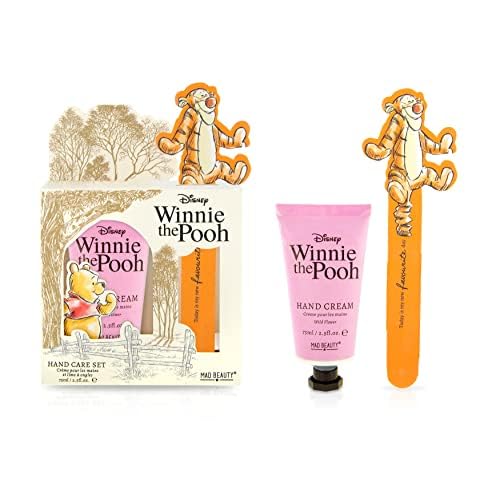 MAD Beauty Disney Winnie the Pooh Honey Pot Hand Care Duo | Cruelty-Free Cosmetics | Wild Flower Scent | Skincare Gifts for Women, Adults, and Kids
