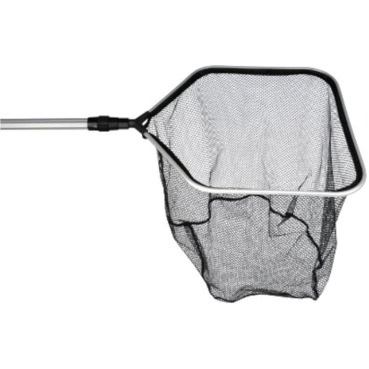HOZELOCK - Fishing Net Size L : Large-Area Landing Net, Ideal for Removing Fish from Your Pond, Cleaning and Removing Unwanted DebrisLeaves [1735 0000]