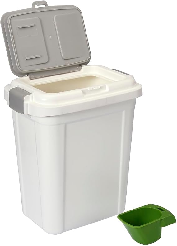 Airtight Pet Food Storage Container, 23 Qt / 20 Lbs