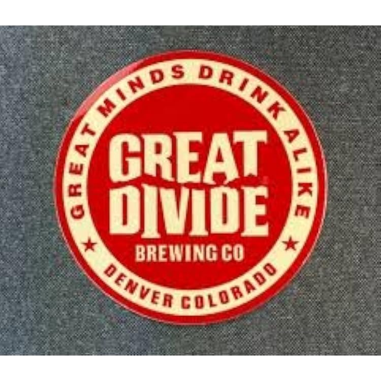 Red Logo Decal Great Minds Drink Alike"