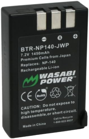 Wasabi Power Battery for Fujifilm NP-140 and Fuji FinePix S100FS, S200EXR, S205XR
