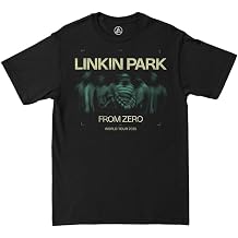 Linkin Park Unisex Adult Official Merch Linkin Park from Zero Blurry Portrait Tour Tee