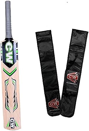 CW Weapon Kashmir Willow Bat for Tennis Ball Tennis Bat Tennis Ball Bat Full Size Kashmir Willow Tennis Bat Short Handle