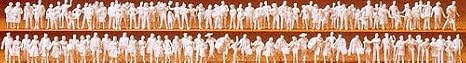 Preiser 79008 Unpainted Figures (120)