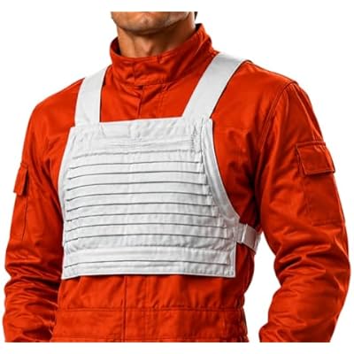 X-wing Rebel Fighter Pilot White Flak Vest Only Costumes