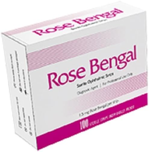 Rose Bengal Strips Rose Bengal Sterile Ophthalmic Strips USP