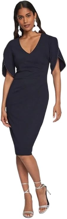 Joseph Ribkoff Dress 241762 Navy Blue