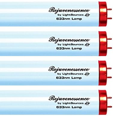 Brilliance Rejuvenessence FR71 T12 HO 100W-120W Bipin Collagen Tubes ~ 633nm Red Light Spectrum (32)