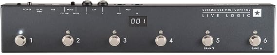 Blackstar Live Logic 6-button MIDI Footcontroller