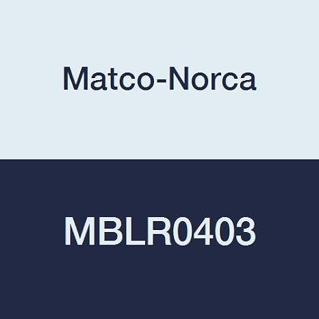 Matco-Norca MBLR0403 Malleable Reducing Elbow, 3/4" x 1/2", Black
