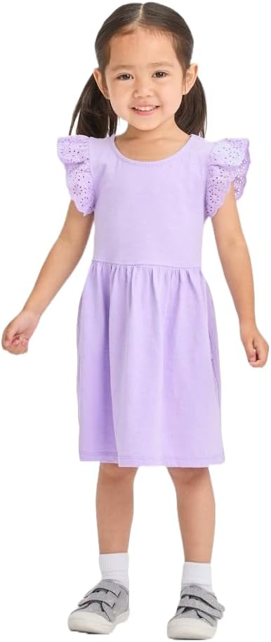 Cat & Jack Toddler Girls' Knit Jersey Dress with Pocket-