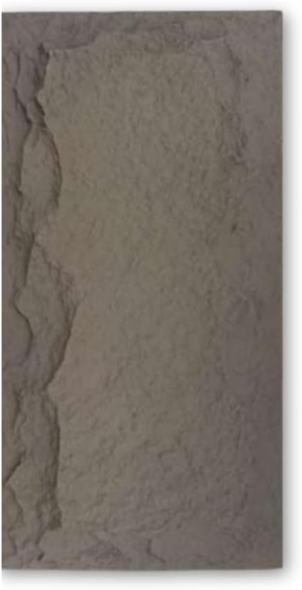 Kaya Görünümlü Duvar Paneli, 120x60 cm, Dekoratif Taş Doku (Dark Grey)