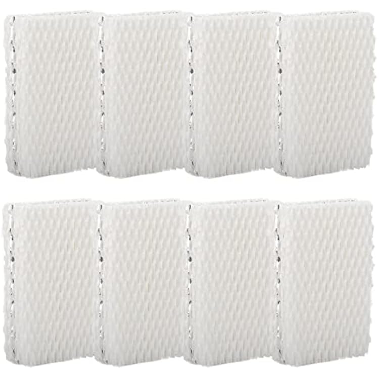 HIFROM 8Pack WF813 Humidifier Wick Filter Replacement Compatible with ReliOn RCM-832 RCM-832N PCWF813 PCWF-813 PCCM-840 EQWF813 DH-830 DH-832 Cool Mist Humidifier Filter