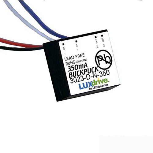 Wired BuckPuck - 350mA Constant Current LED Driver without Dimming