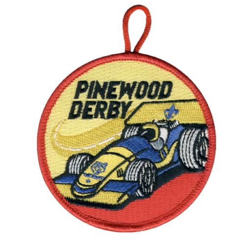 Pinewood Derby Embroidered Patch - ClassB