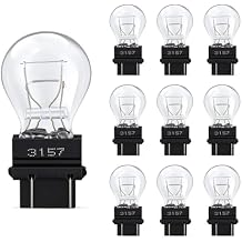 iFunyLED 10 PCS 3157 Bulb, Replacement Light Kit Set for Car Daytime Running Reverse Backup Parking Tail Brake Turn Signal Light Bulb