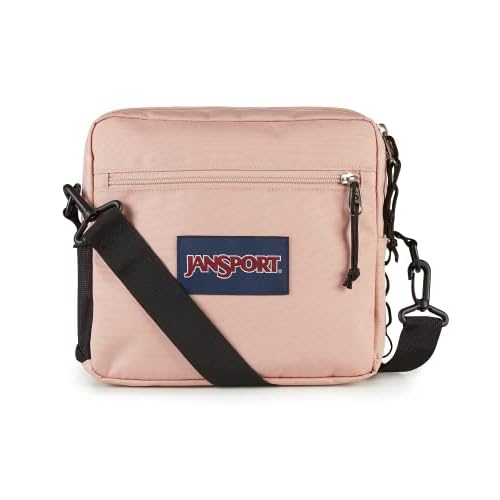 JanSport Central Adaptive Accessory Bag Wheelchair & Walker Compatible, Versatile Carry Options, Tuck-Away Adjustable Loops, SaniStash Pocket for Easy Access, Misty Rose
