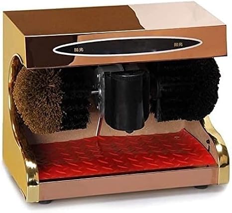 Shoe Polisher Fully Automatic, Automatic Shoe Polisher 45W Automatic Shoe Cleaning Machine Household Electric Shoe Brush Ust Removal Oiling Polishing for Household Or Public Use