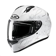 HJC C10 Epik Full Face Motorcycle Helmet with HJ-34P Pinlock Shield, DOT Approved (MC8, Small)