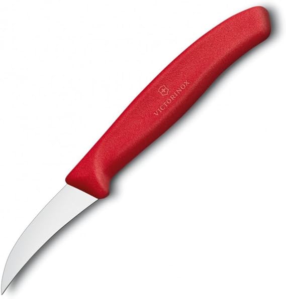 Victorinox VIC-6.7501 Swiss Classic Paring 212" Shaping Spear Point Blade 5/8" Width at Handle Red