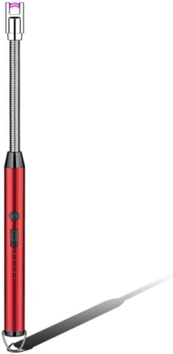 Tusah Rechargeable Camping Kitchen And Candle Lighter Single Size Red