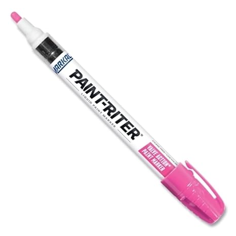 PAINT-RITER VALVE ACTIONPAINT MARKER PINK - 1 Each